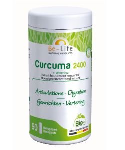 Curcuma 2400 (+Piperine) BIO, 90 gélules